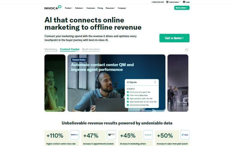 Invoca — Web Design & Development